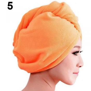Turbante de Algodón para Secado de Cabello