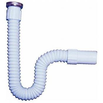 Regiplast TS2 Siphon extensible Ø 40 Longueur 300 à 600 mm avec écrou 1 1/2