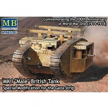 Maquette char MK I Male britannique