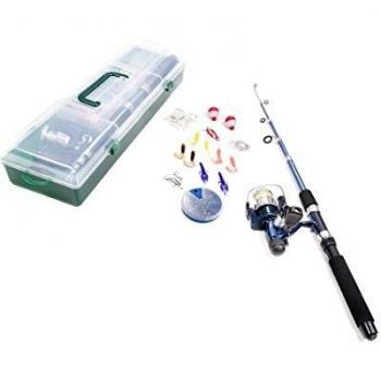 Jocca 1.8‑Meter Spinning Combo – Black Unisex