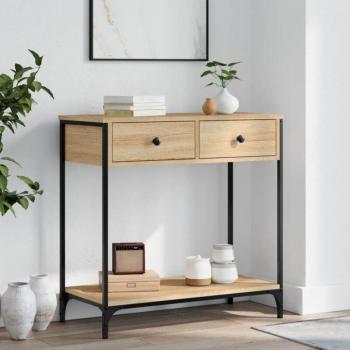 Mesa Consola Madera Roble Prolenta