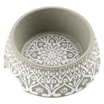 Tarhong Voerbak Boho Medallion Taupe 18x18x7 cm 590 ml