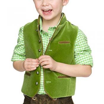 Stockerpoint Jungen Strickjacke Weste Rey, Grün (Hellgrün), 122-128