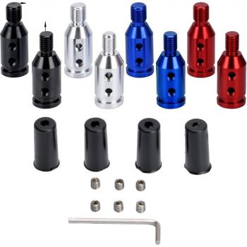 M10x1.5/M12x1.25 Universal Gear Shift Knob Adapter Aluminum VR-SBA01