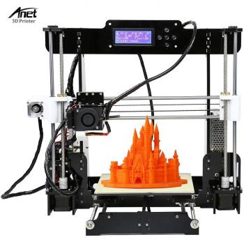 Anet A8 Professional Desktop 3D Printer (ABS/PLA/HIP/PP/Wood)