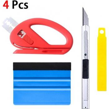 Quick Wash Car Squeegee Scraper Kit