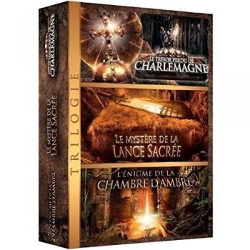 Trilogie Aventure : Le Trésor Perdu De Charlemagne + Le Mystère De La Lance Sacrée + L'enigme De La Chambre D'ambre