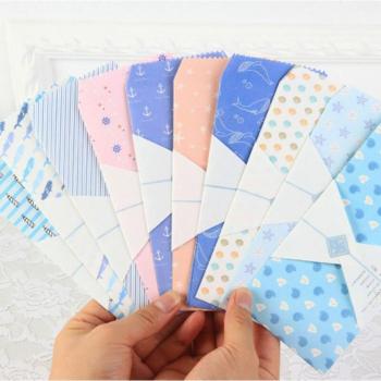 Enveloppe nuage bleu 20 pièces 20*11CM