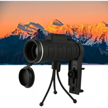 Monocular de Visión Nocturna 40X60 con Brújula y Soporte