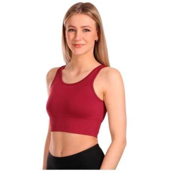 Dark Red KiLPi Liara Sports Bra for Women – Size 42