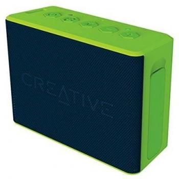 MUVO 2c Green Handheld Water‑Proof Bluetooth Speaker + Built‑In MP3 Player