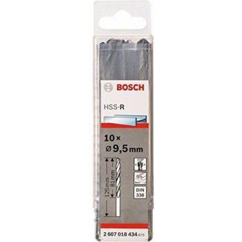 Bosch Professional 2607018434 HSS‑R 9.5 × 81 × 125 mm Black