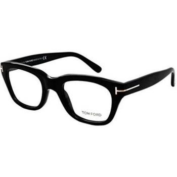 Montatura occhiali Tom Ford FT5178 001 Nero lucente – vista graduata, dimensione M, 50mm di larghezza