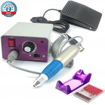 Levigatrice Manicure Pedicure Professionale da 25.000 RPM Sina MM 25000, Include 6 Accessori per Unghie