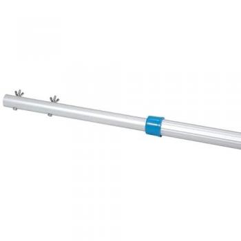 Manche télescopique aluminium piscine 1,8‑3,6 m – Système Clip et Écrous à Oreilles