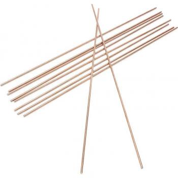 Set de varillas de soldadura de acero templado 10 piezas 1,6/2,4/3,2mm