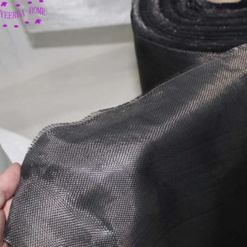 Tissu Résistant aux Feux, Isolement & Corrosion – Noir 4 m
