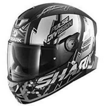 Casco Shark NC Negro/Blanco XL