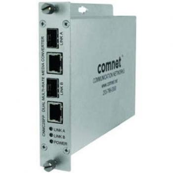 ComNet CNMC2SFP, Dual Media Converter, 100Mbps/1Gbps, 2 SFP Ports