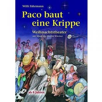 Paco baut eine Krippe.Mit CD