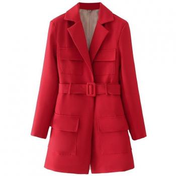 Chic Long Coat Rosa 1945