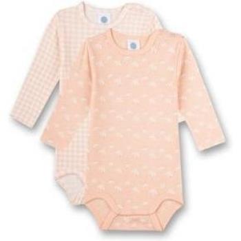 Body enfant rose à carreaux en lot de 2