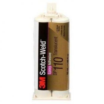 Adhésif Liquide Scotch-Weld DP110, Transparent, 48 ml en Cartouche Double