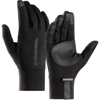 Warmhoudende sporthandschoenen voor de winter, met antislip en verdikte fluwelen laag, voor outdoor activiteiten