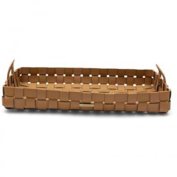 Leder‑Dekotablett Florence – Marke Riviera Maison