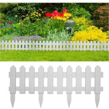 Cyslmuk 5-Piece Green Lawn Edging Panel Set – 1.9m Each