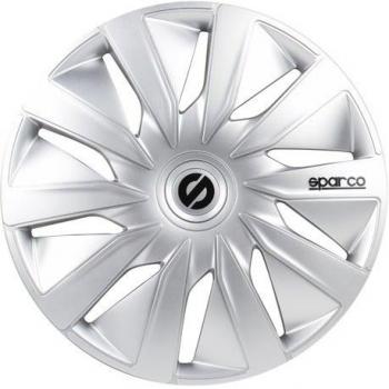 Enjoliveur SPARCO Lazio 14 (Argent) – Kit 4