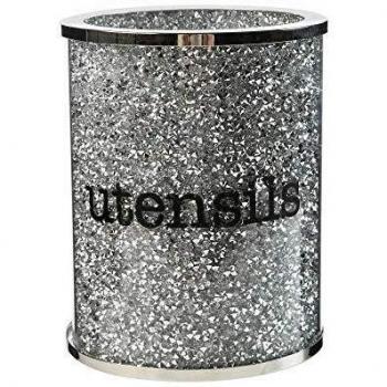 Elegant Crystal Utensil Storage