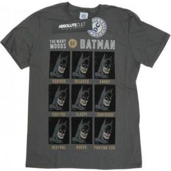 DC Comics Herren T-Shirt „Batman: Die Vielfalt der Emotionen“. L