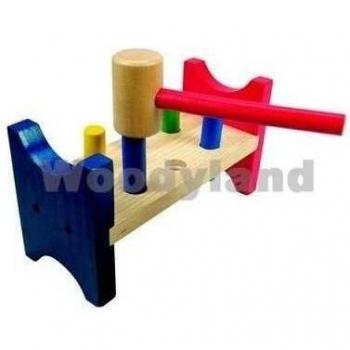 Set Woody “Construye” – Banco + Martillo Ecológico