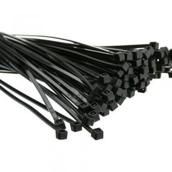 ValueX 300-Pack 4.8mm Black Cable Ties
