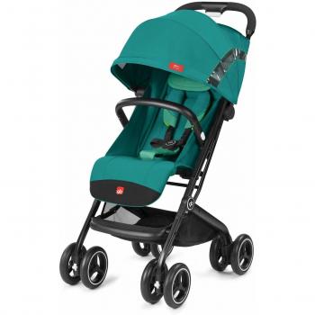 GoldQbit+ All‑Terrain Familienkinderwagen – Lagunenblau
