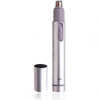 Stainless Steel Battery-Powered Nose Hair Trimmer