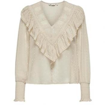 Blusa Only Leanor Life tejido algodón suave