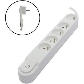 Regleta 5 Tomas con Interruptor Chacon (1,5 m)