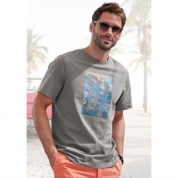 John Devin Surf-Print T-Shirt aus 100% Baumwolle