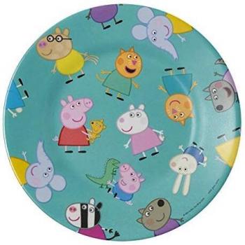 Peppa Wutz Melamin-Dessertteller bunt 20 cm