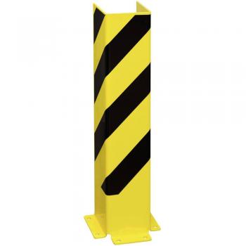 Barrière de sécurité Moravia Profil U 800mm Noir/Jaune