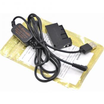 ACK-E15 DC Coupler and USB Charger for Canon EOS 100D Kiss X7