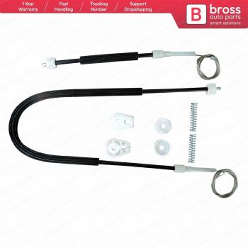 Bross BWR1219 Electrical Window Regulator Repair Kit for Peugeot 308 CC Rear Left
