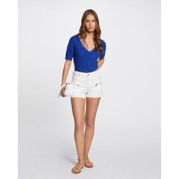 Short Morgan Chic con Cremallera Trasera