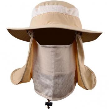 Face and Neck Flap Sun Protection Cap