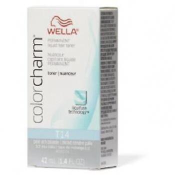 Tonique Permanent Wella Charme T14 Blond Ash Blanc