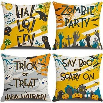 Ghoulish Pillow Cover 18x18