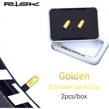 Bouchon de valve en titane, 2 pièces avec clé 7 pièces