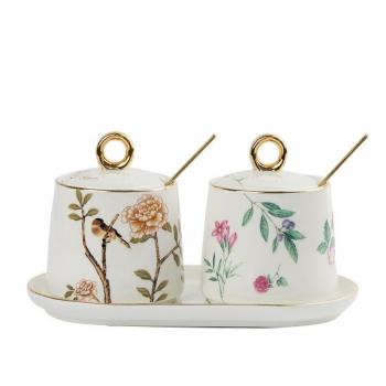 Nordic Ceramic Condiment Storage Jars